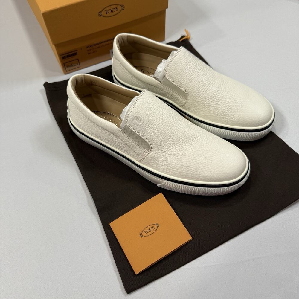 Tod’s SLIP ON CASSETTA CASUAL Loafer Size 8UK/9.5US New Receipt & Box MSRP $825